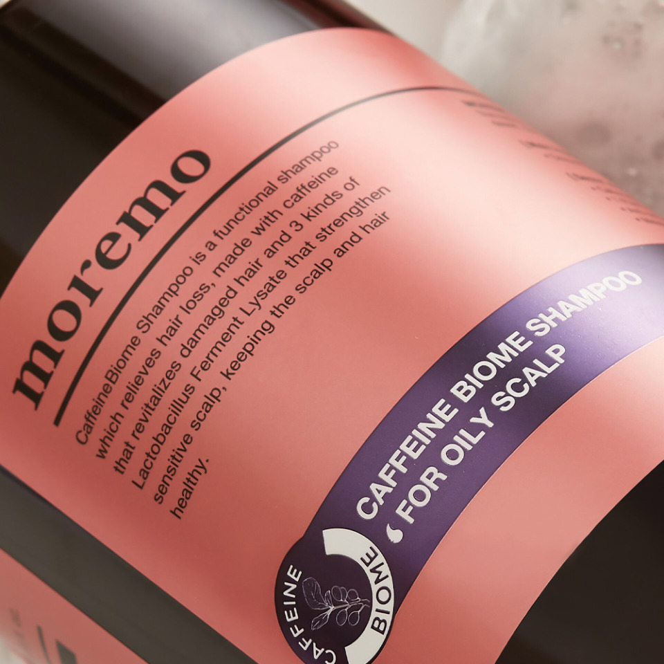 Hover Image of Moremo Caffeine Biome Shampoo For Oily Scalp