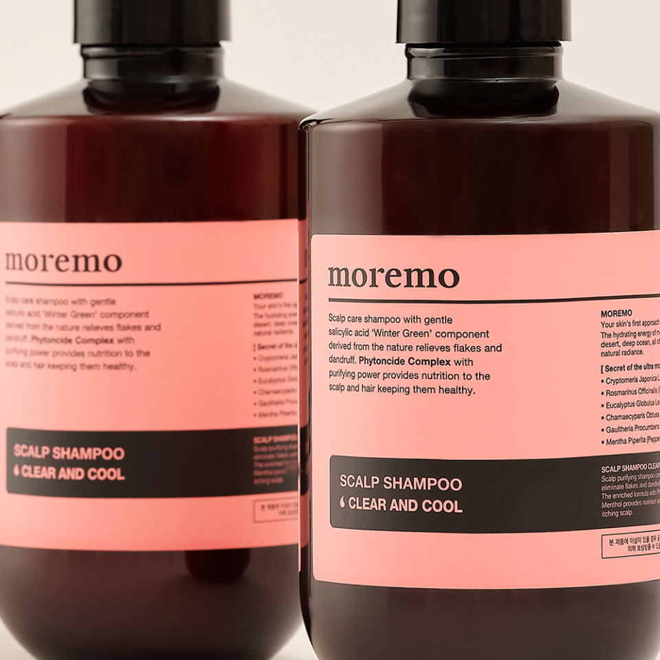 Hover Image of Moremo Scalp Shampoo Clear and Cool